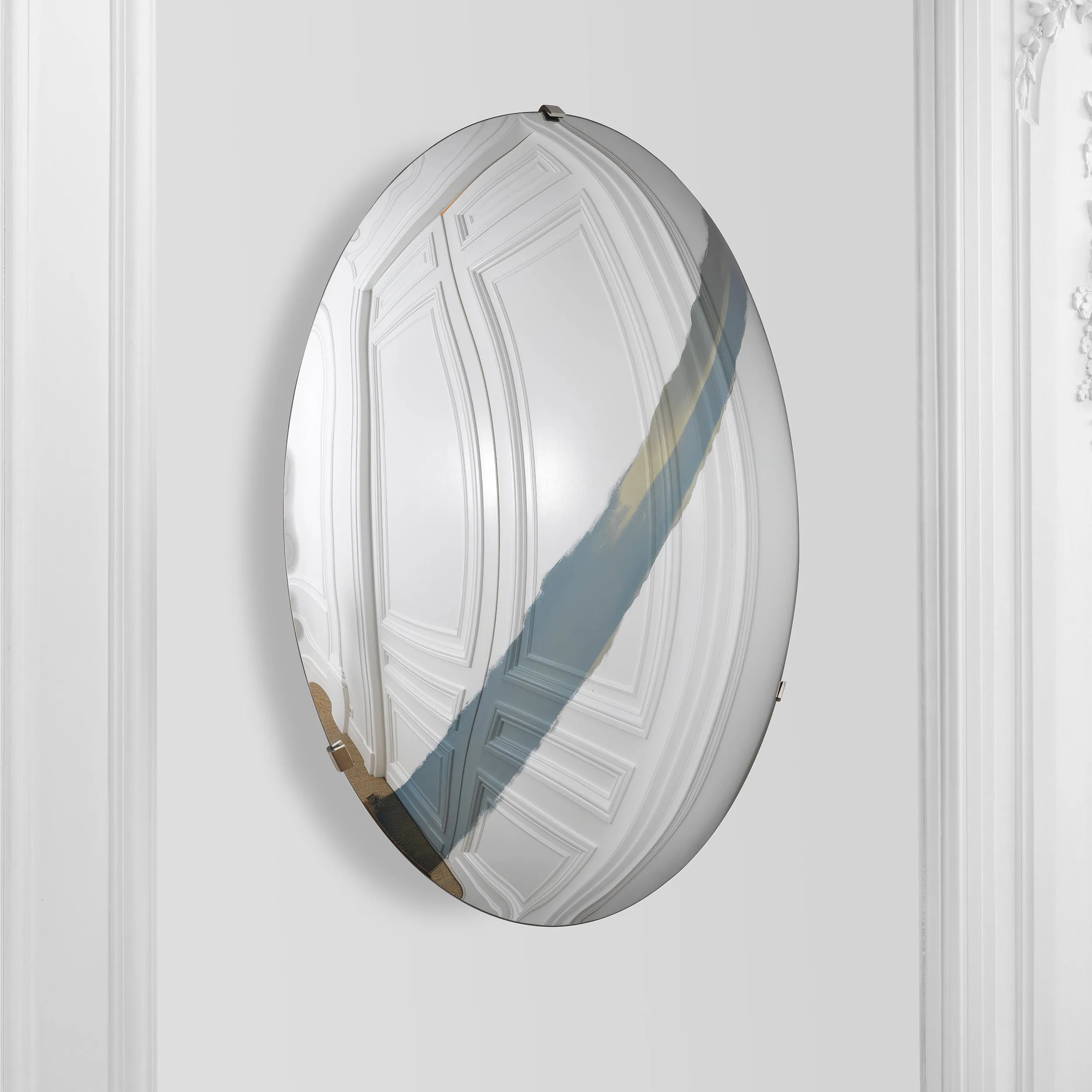 114153 - Wall Object Cleveland blue stripe incl hanging sys