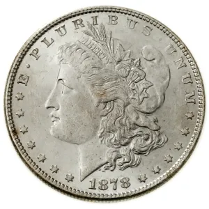 1878 7TF Rev 78 $1 Silver Morgan Dollar in Choice BU, Excellent Eye Appeal