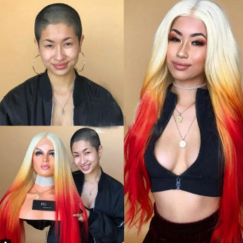 2019 Flamingo Wig