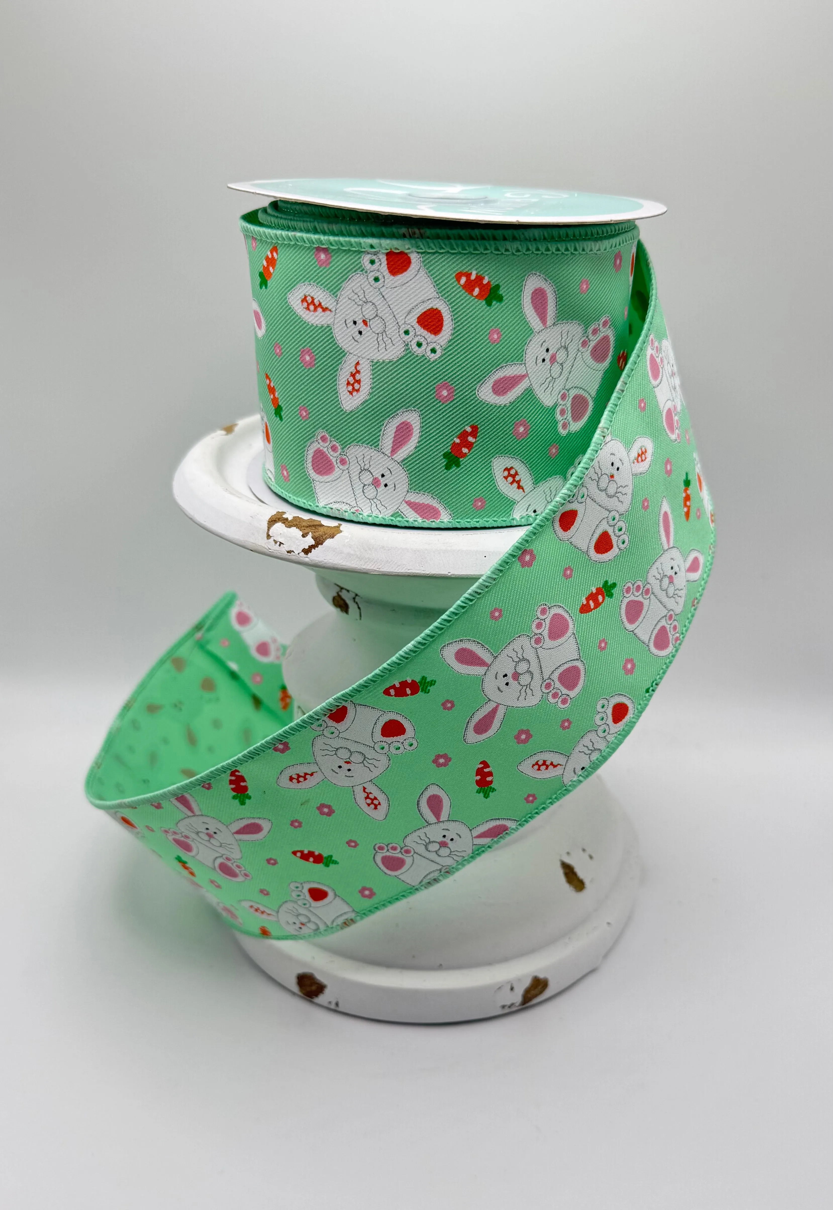 2.5" Playful Bunnies: Mint, Multi (10 Yards) RGF1562AN