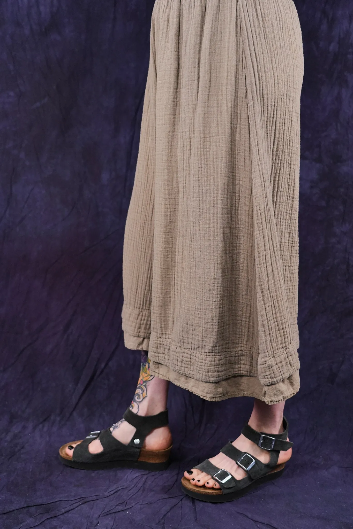 3353 Crop Gauze/Lawn Petaloon Dovetail