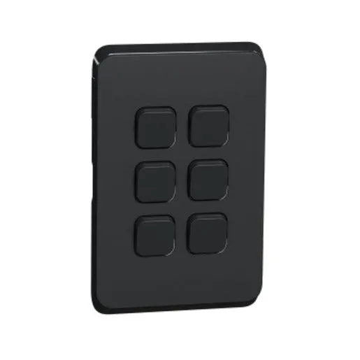 386C Switch Skin 6 Gang