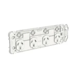 395H4G Quad Power Point Grid Only