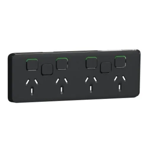 395H4XXC Quad Power Point   Switches Skin