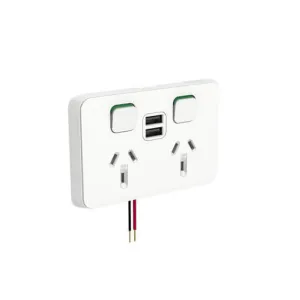 395USBAC Double USB A&C Power Point