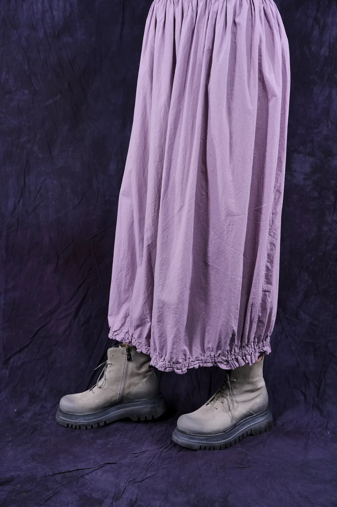 4184 Airy Lawn Skirt Sea Fog