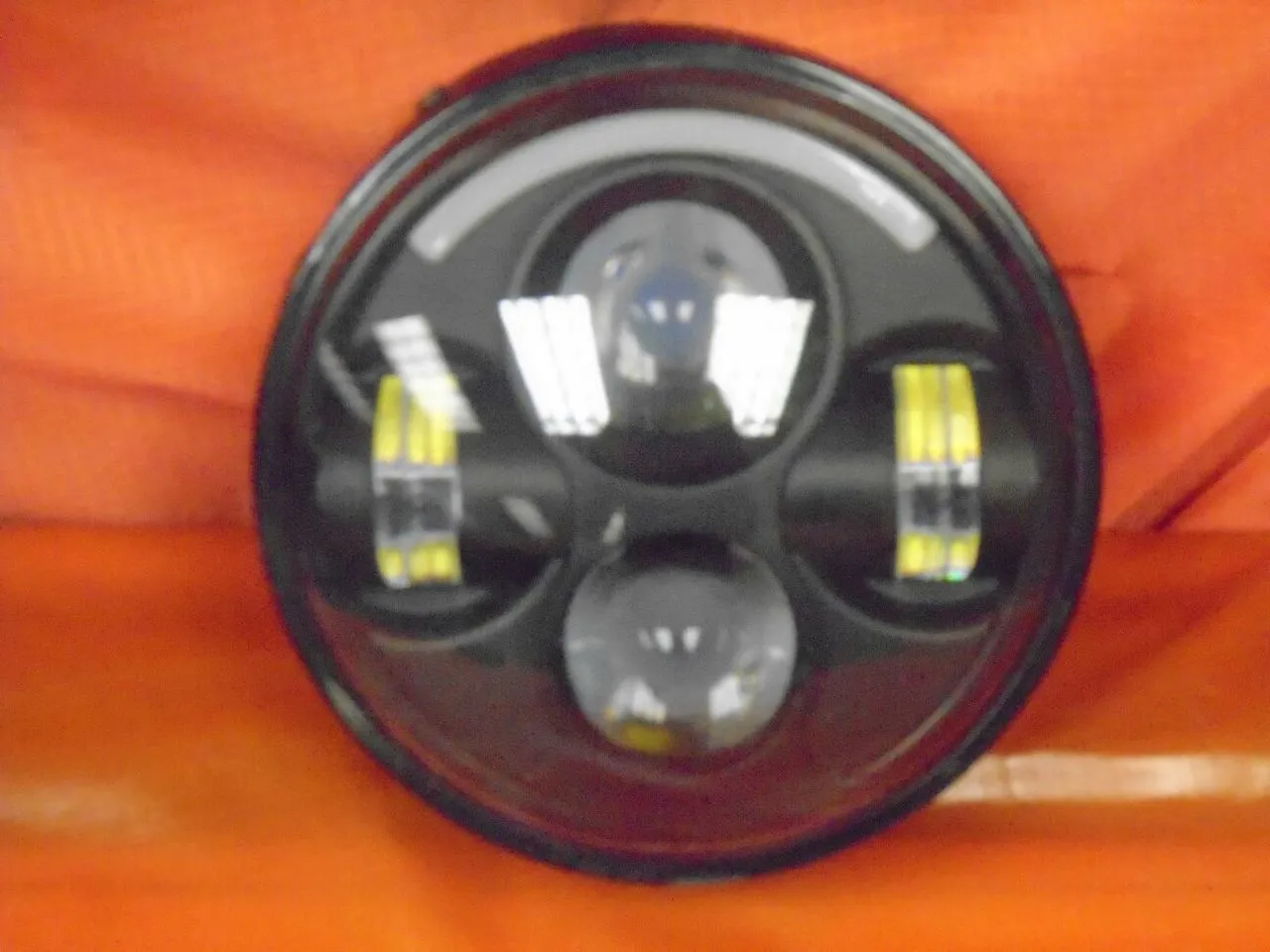 5 3/4" DAYMAKER Yamaha Vstar Dragstar XVS1100 BLACK Projector HID LED Light Bulb Headlight Motorcycle
