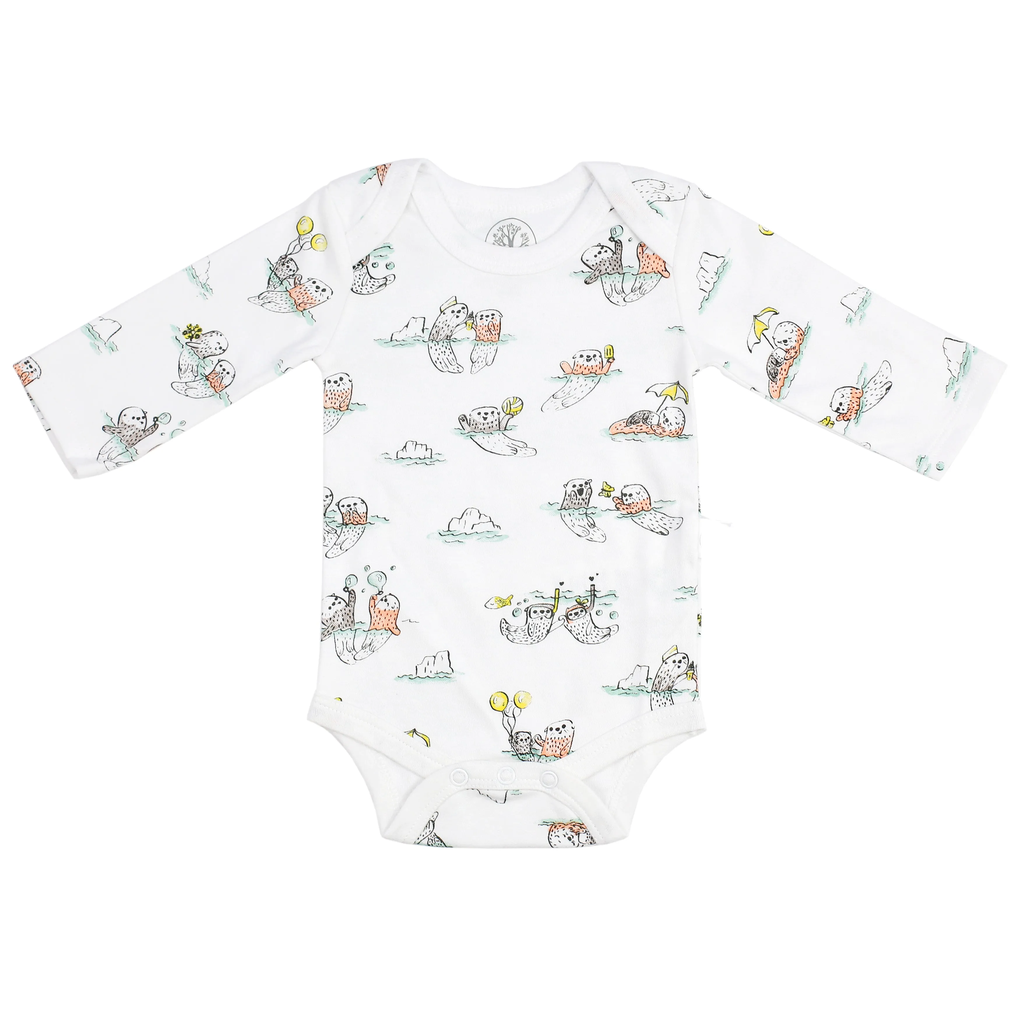 60% off SALE! Playful Otters Bodysuit | Gender Neutral