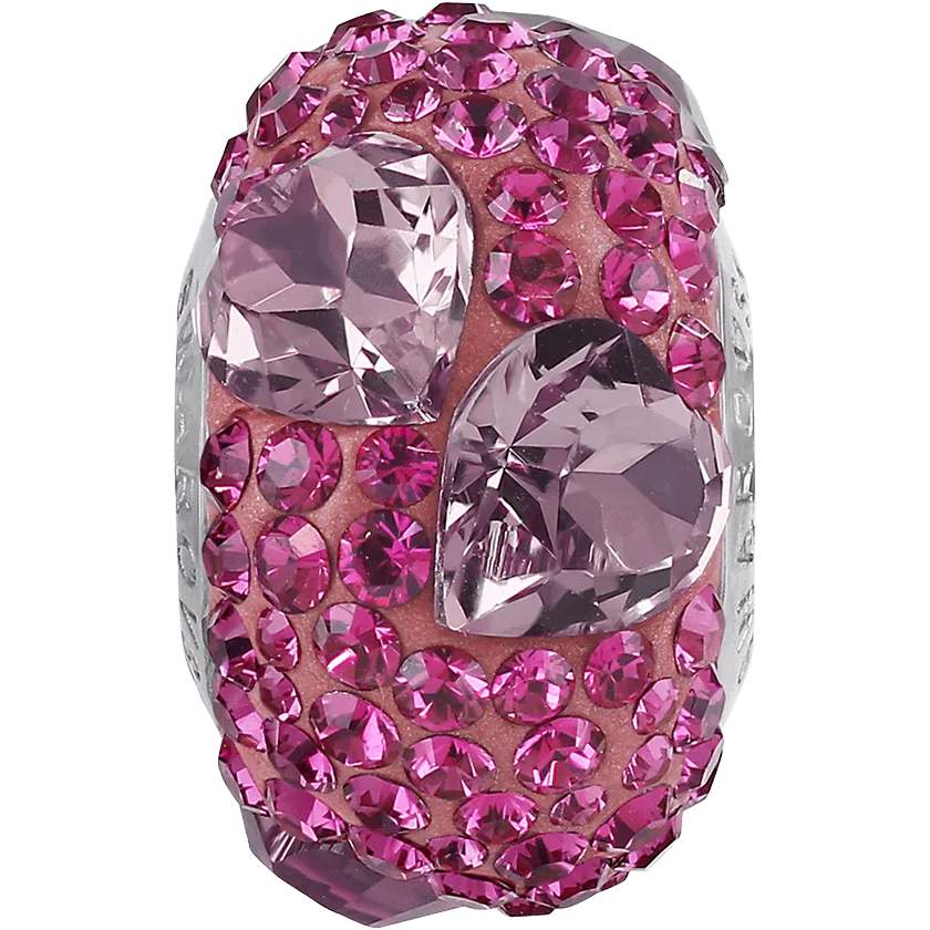 81722 Swarovski BeCharmed Pave Heart Bead