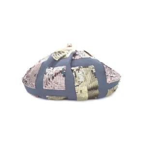 A Clutch Story Ablaze sequins Soft Pouch