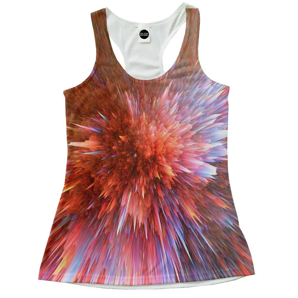 Abstract Explosion Racerback
