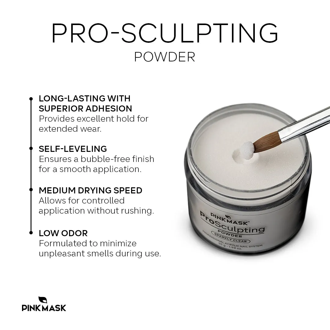 Acrylic Nail Powder - Bright White