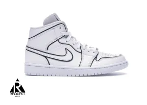 Air Jordan 1 Retro Mid “Iridescent Reflective”