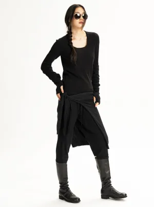 Airy Cashmere Scoop Neck Sweater