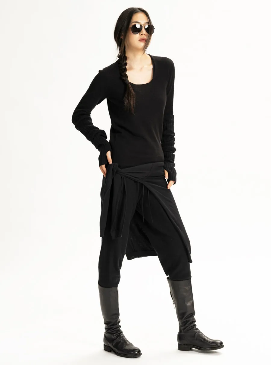 Airy Cashmere Scoop Neck Sweater