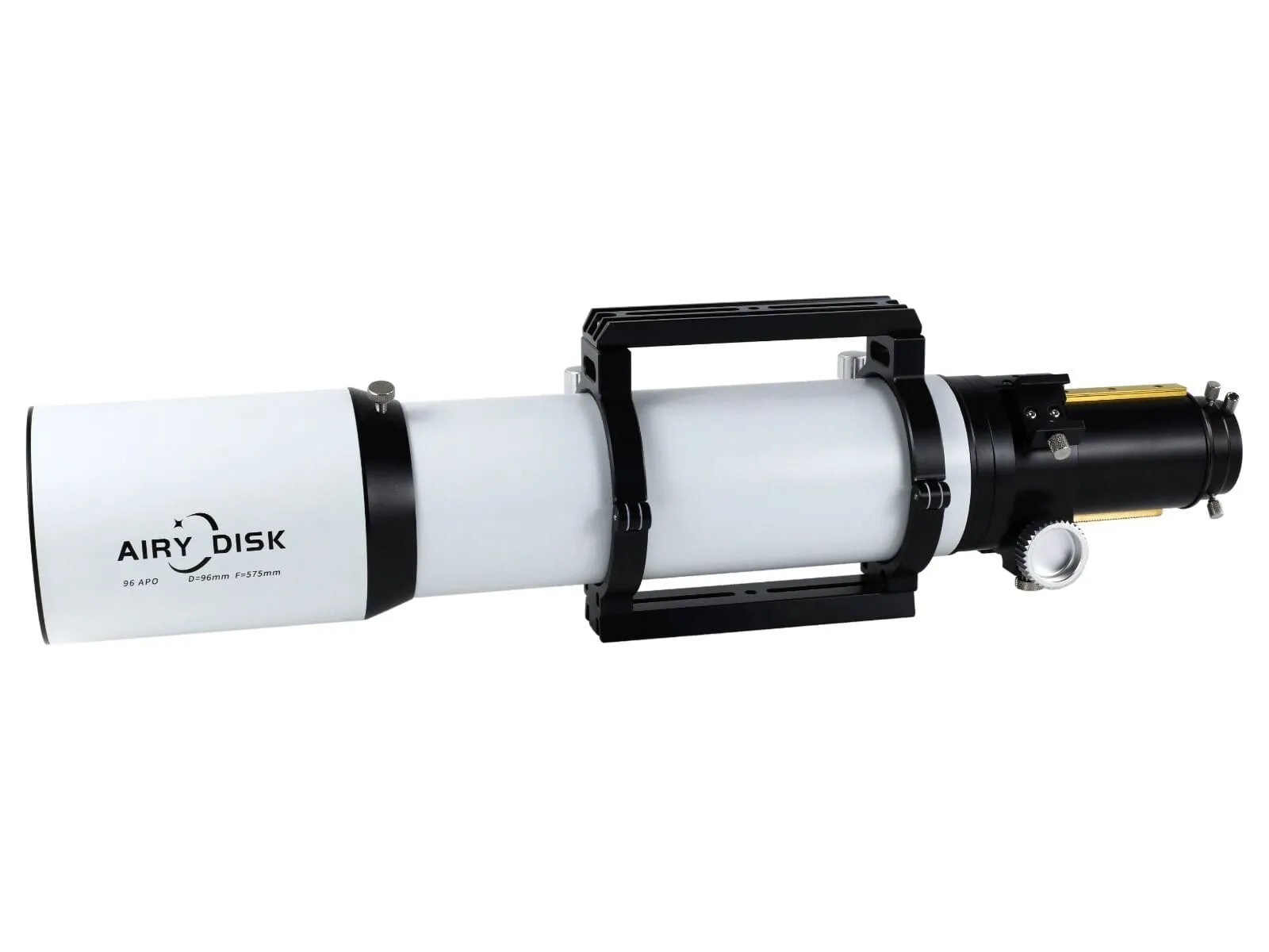 Airy Disk APO 96mm f/6 Triplet ED FCD-100  Apochromatic Refractor APO w/ Aluminum Case and 0.92x Flattener