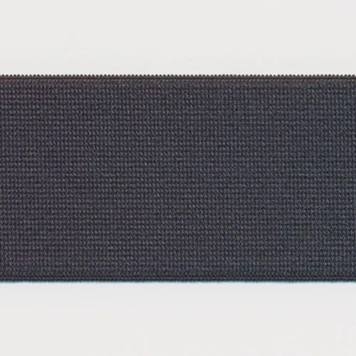 Airy Knit Stretch Ribbon #105 Steel Black