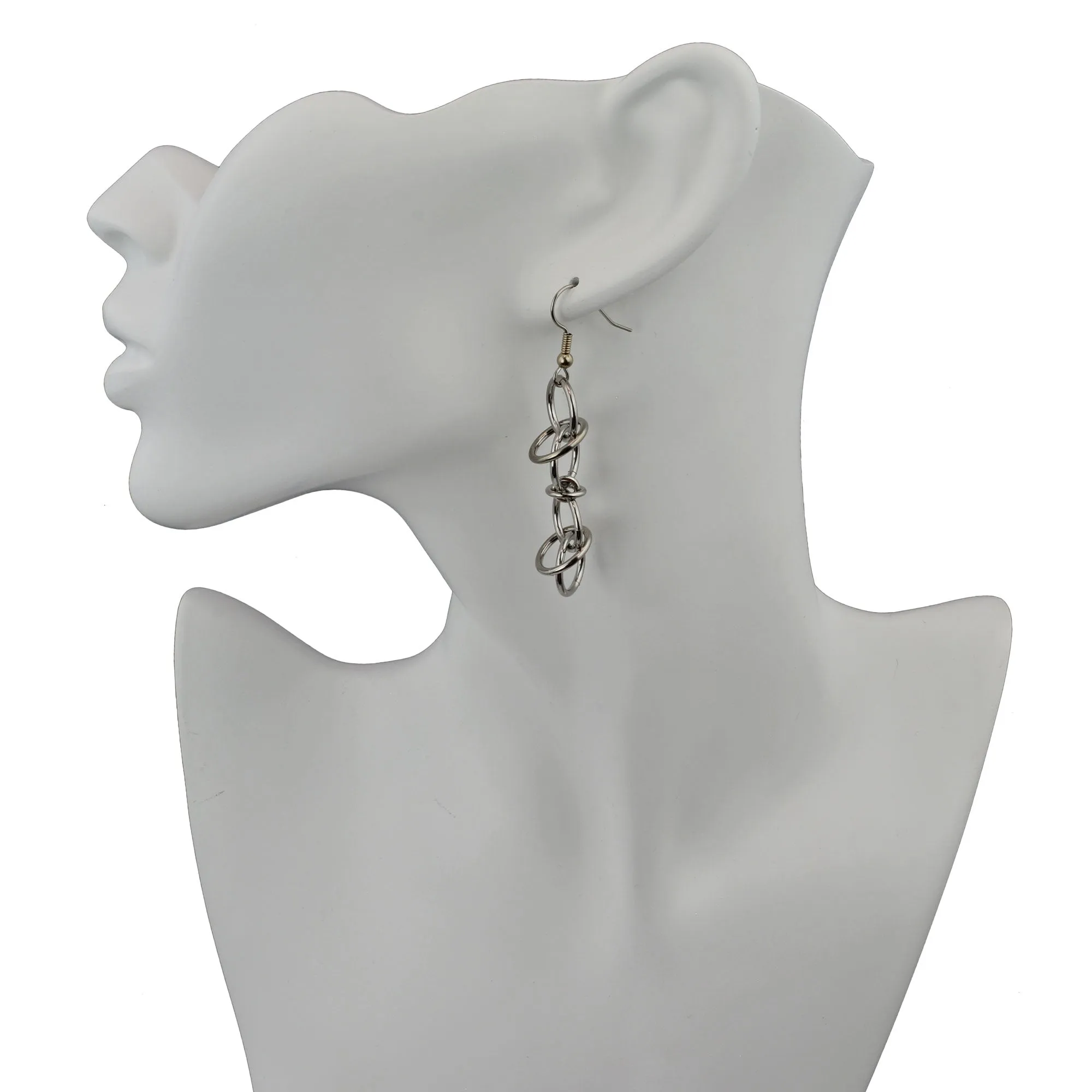 Airy Orbital Short Earrings