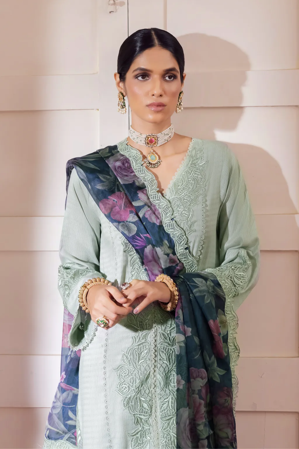 AL-05 Insha  | Iznik Aashiyan Embroidered Unstitched Festive Lawn Collection23
