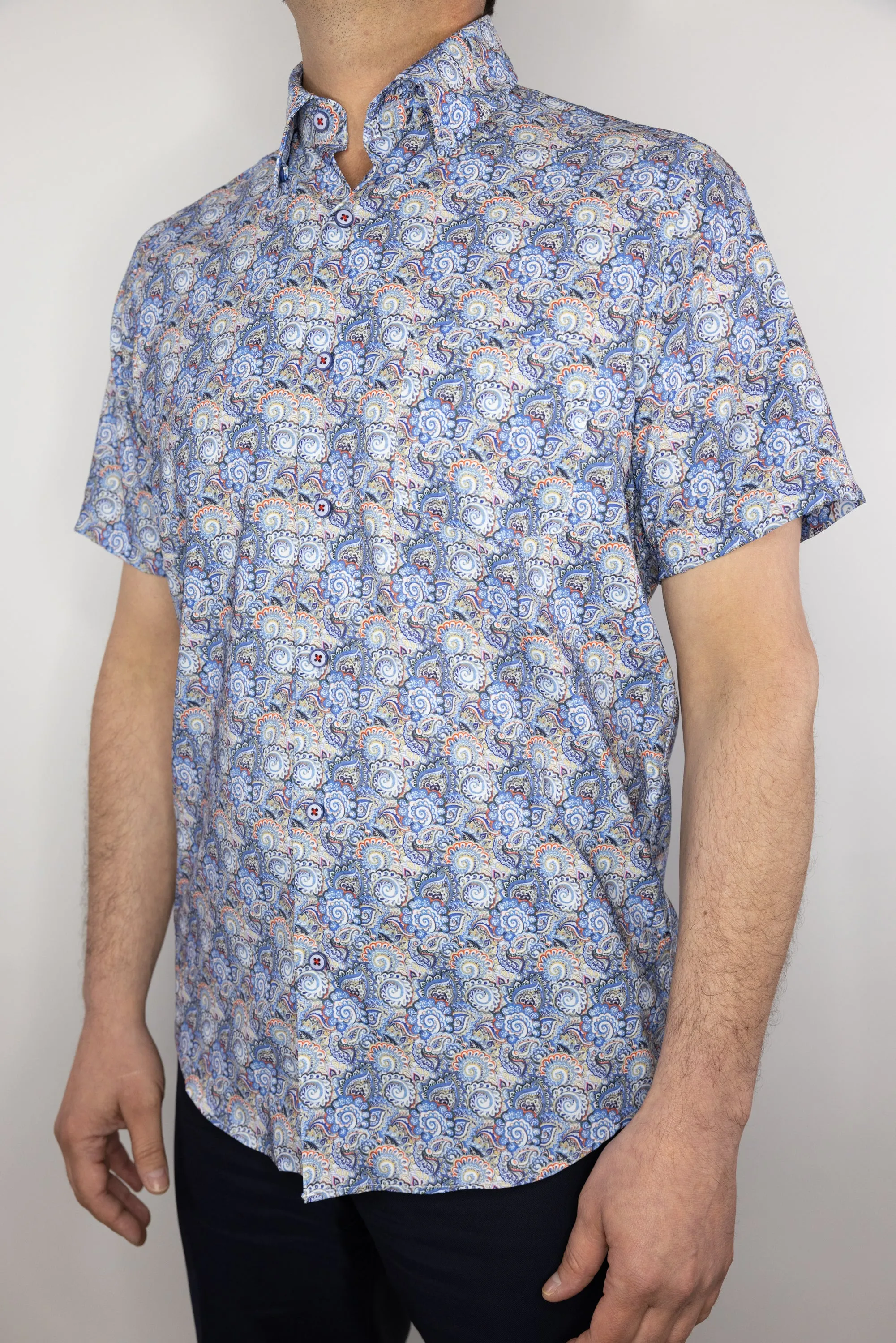 Alberto Zimni Short Sleeve Shirt