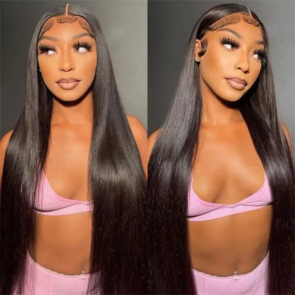 Alipop Air Straight 13x4 Undetectable Frontal Lace Wig Pre Plucked Glueless Wig