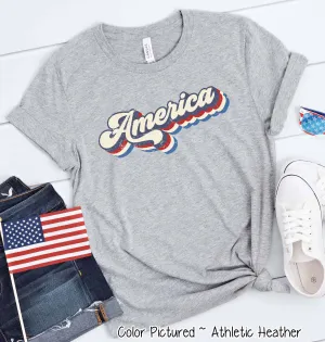 America Retro Tee