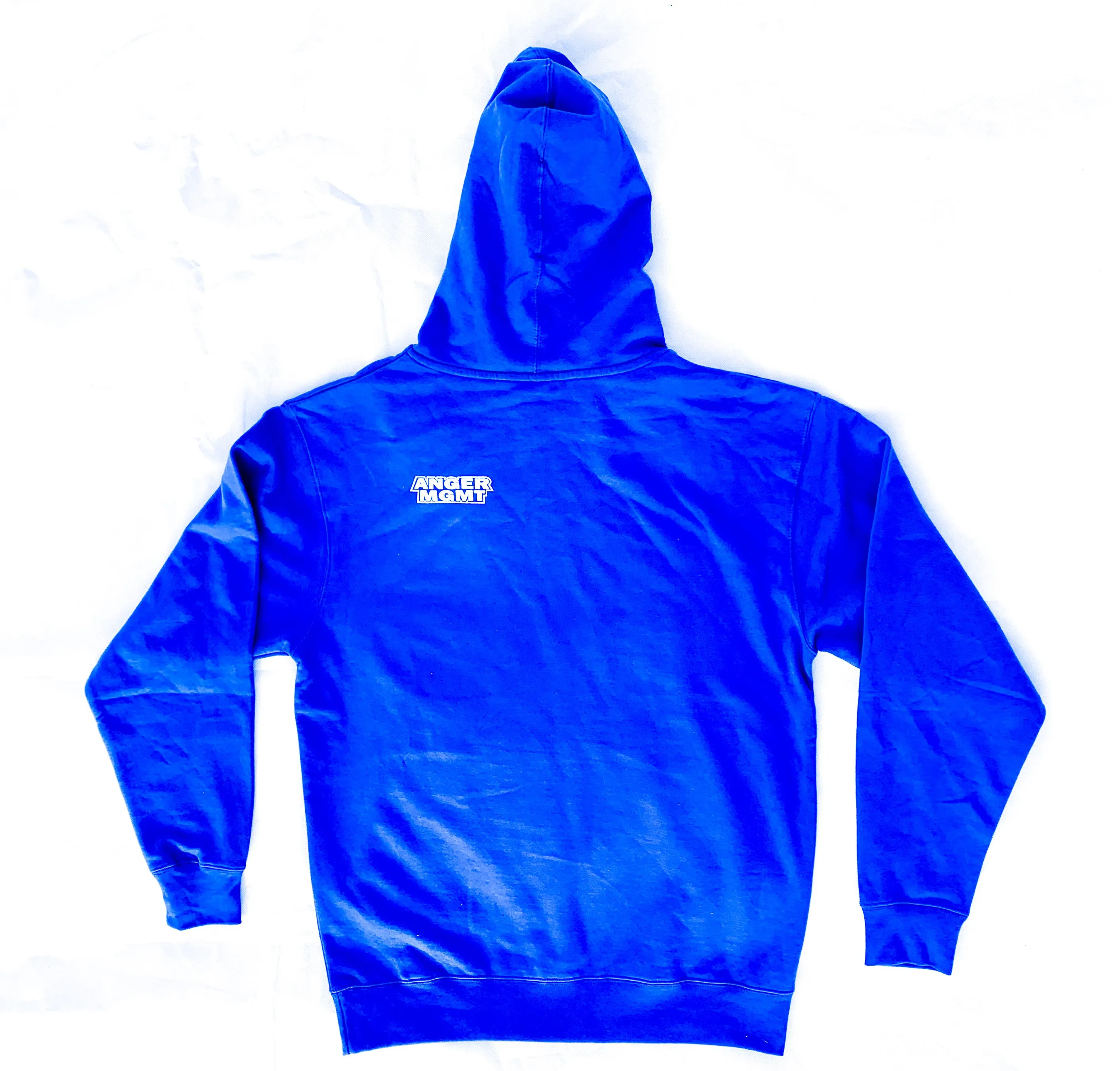 ANGER MANAGEMENT LifeStyle Iconic Logo Hoodie | Royal Blue | Mens