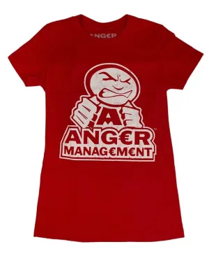 ANGER MANAGEMENT LifeStyle Iconic Logo Tee | Red | Womens