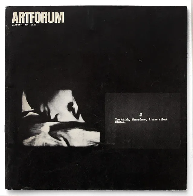 ARTFORUM, January, 1974 :::