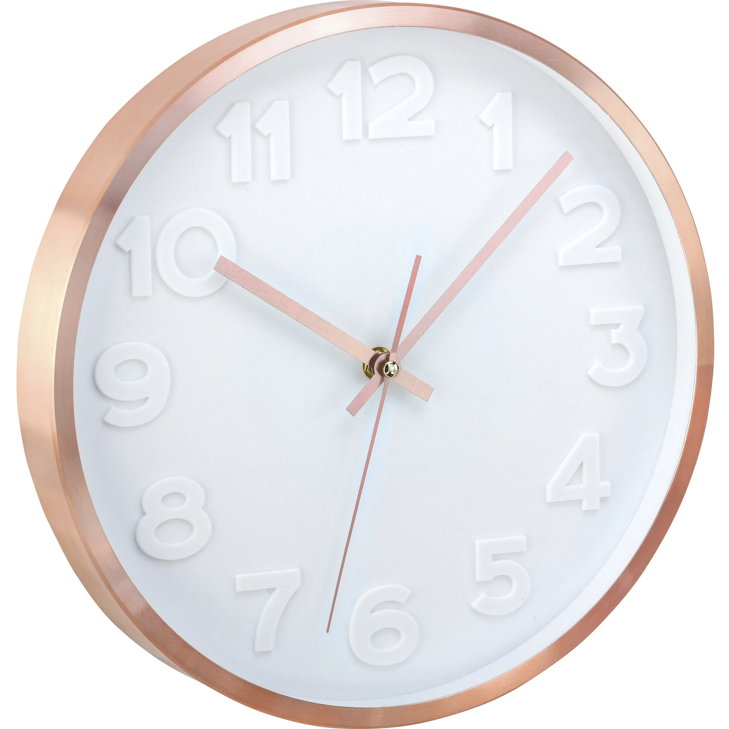 Artistic 12" Copper II Wall Clock