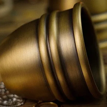 Artistic Chop cup and balls (Brass) by TCC