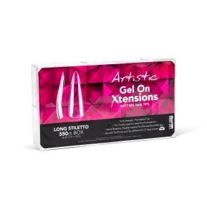 Artistic Gel On Xtensions Long Stiletto 550CT