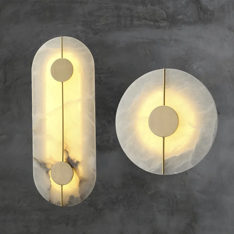 Artistic Marble Wall Lamp