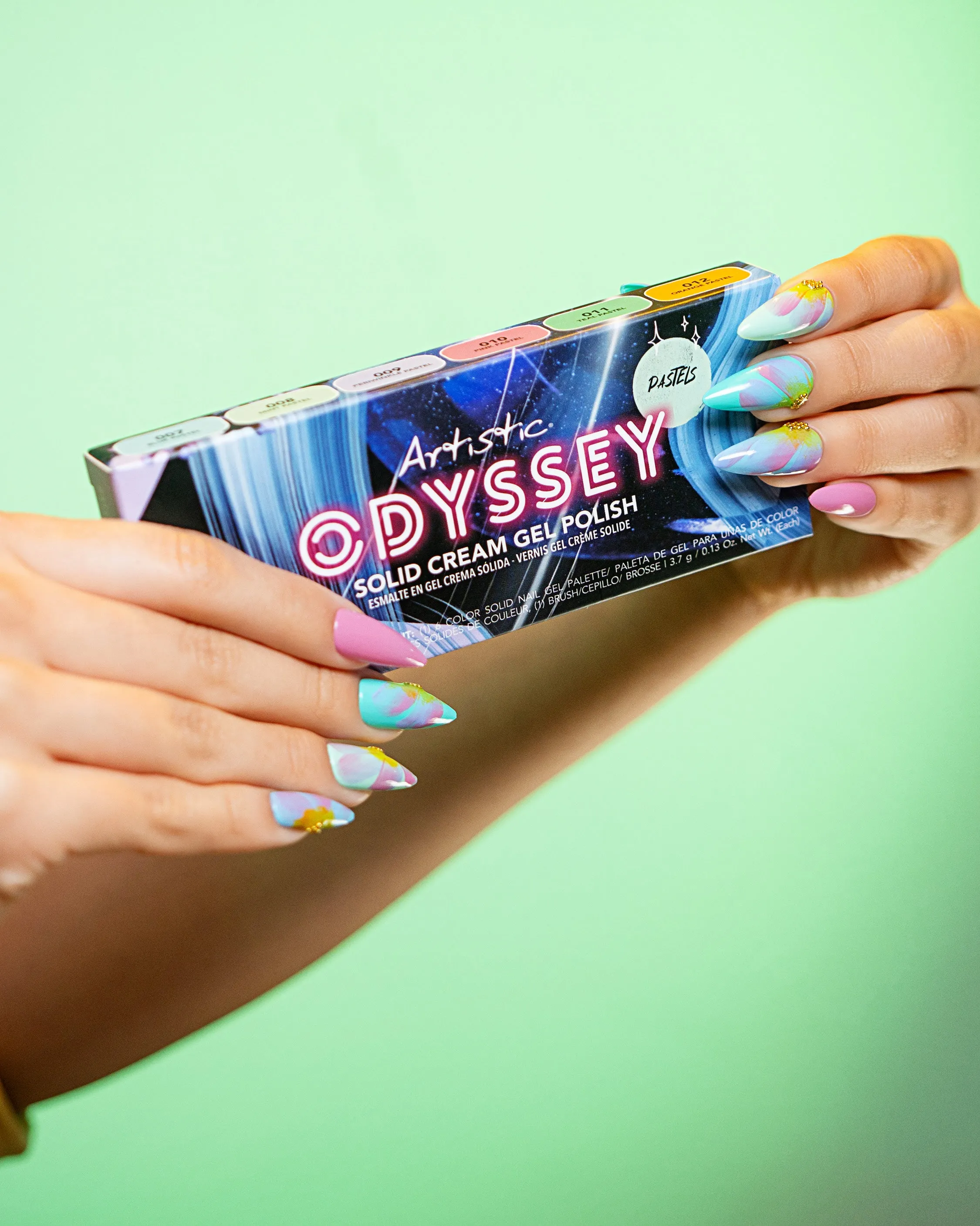 Artistic nail design cream gel palette - Odyssey 6 piece
