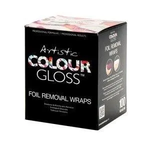 Artistic Nail Design Foil Removal Wraps 100 Count