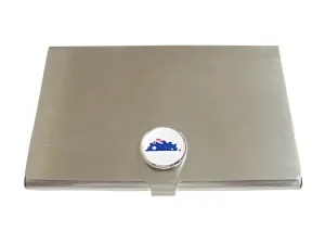 Australia Flag Iconic Opera House Business Card Holder