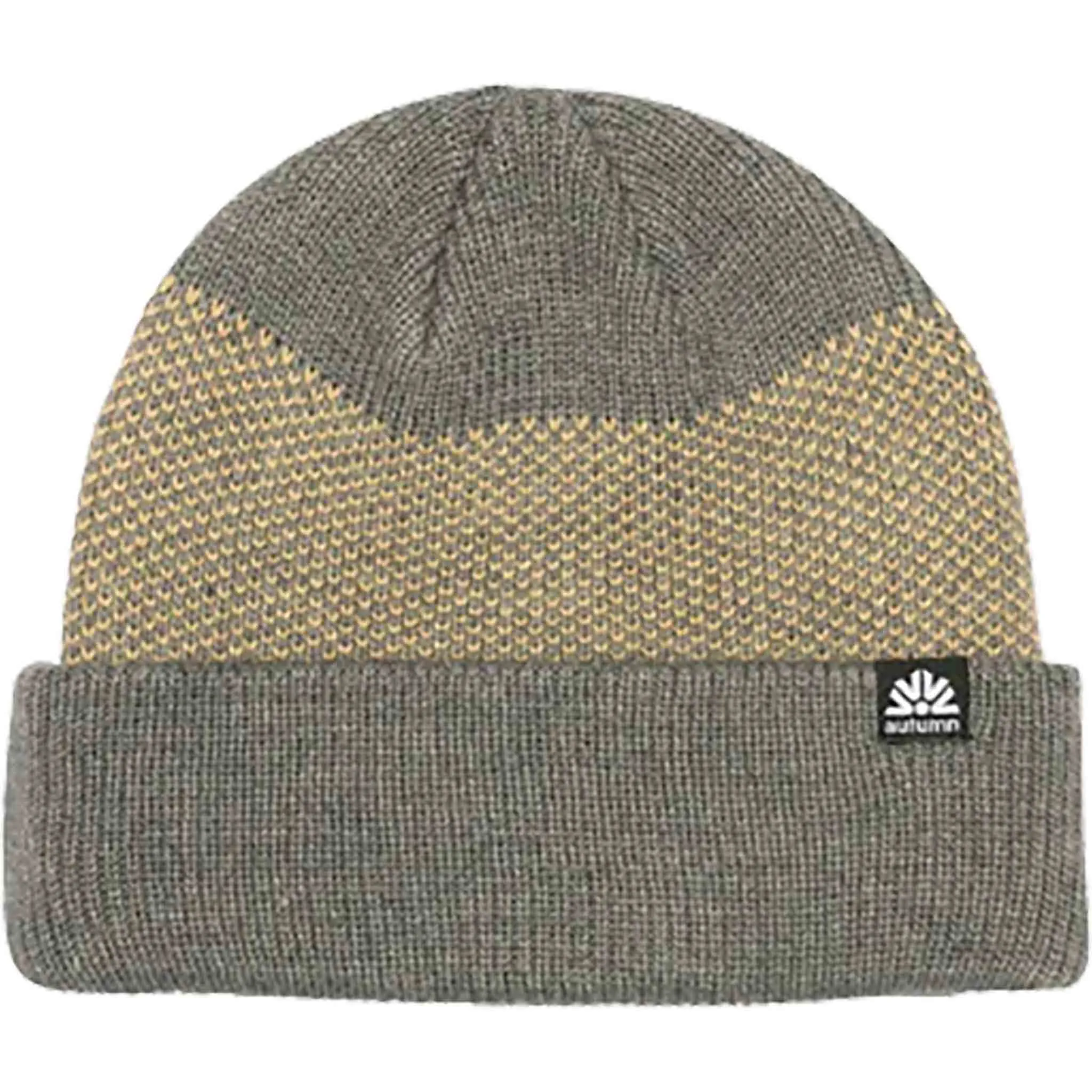Autumn Birdseye Beanie Grey