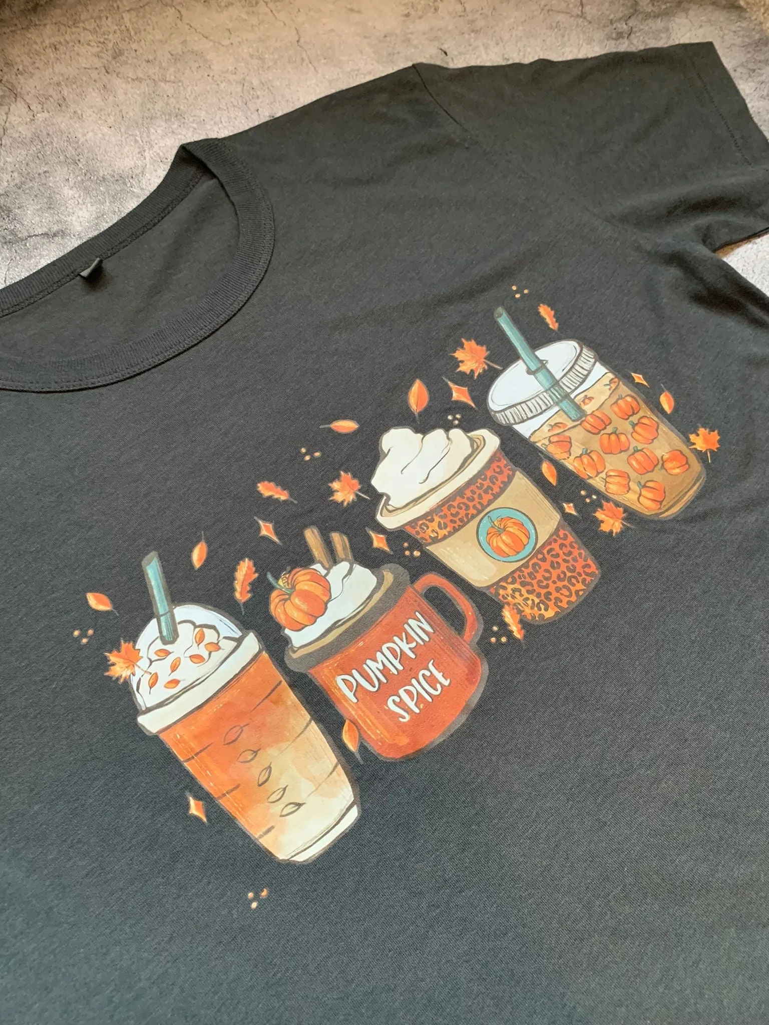 Autumn Coffee Tee - Adults