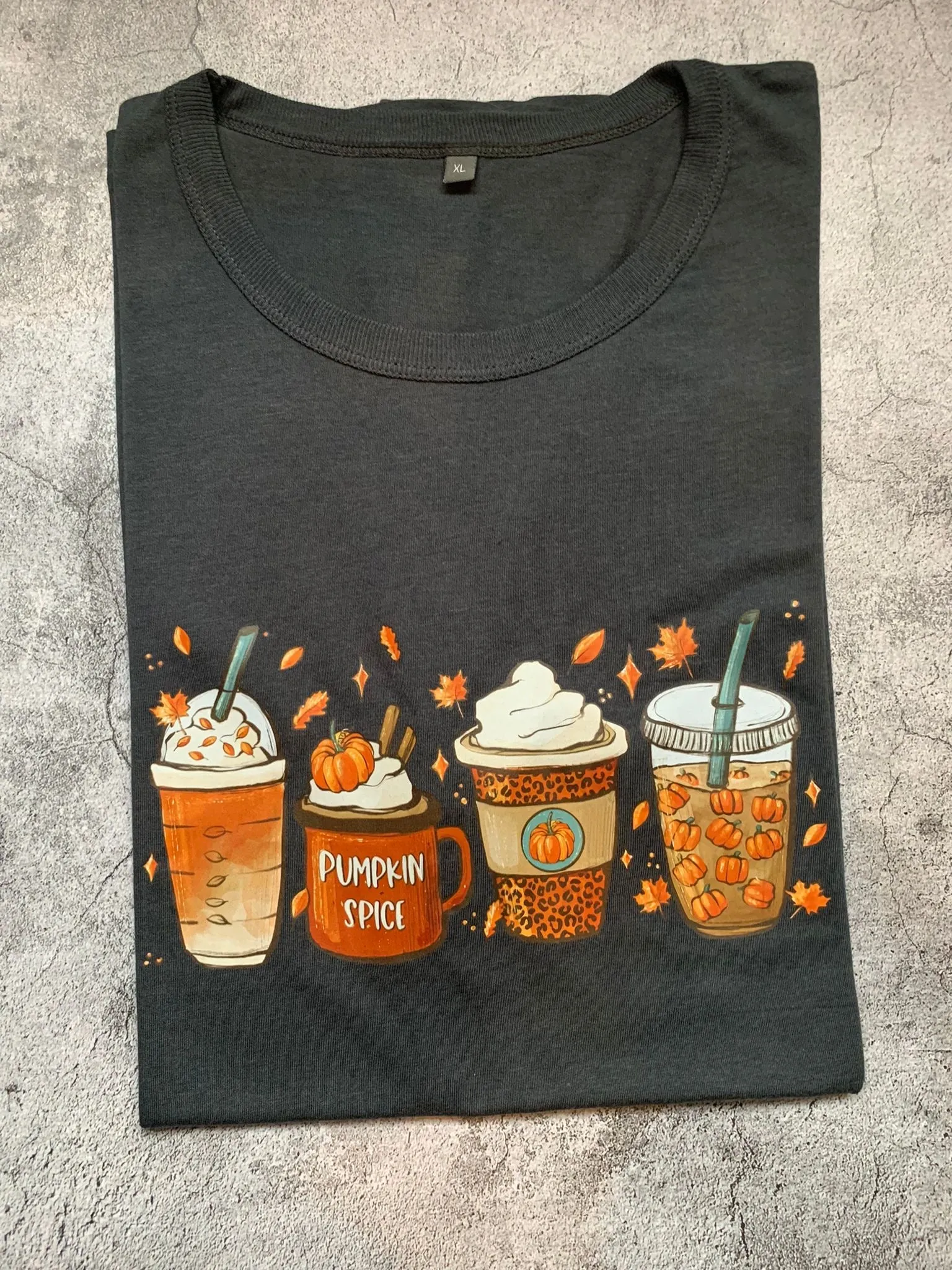 Autumn Coffee Tee - Adults