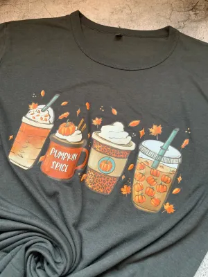 Autumn Coffee Tee - Adults