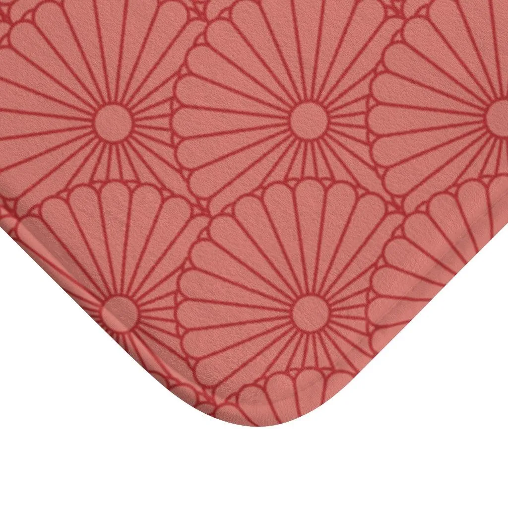 Autumn Floral Cascade Bath Mat