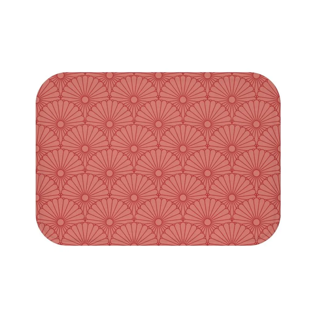 Autumn Floral Cascade Bath Mat