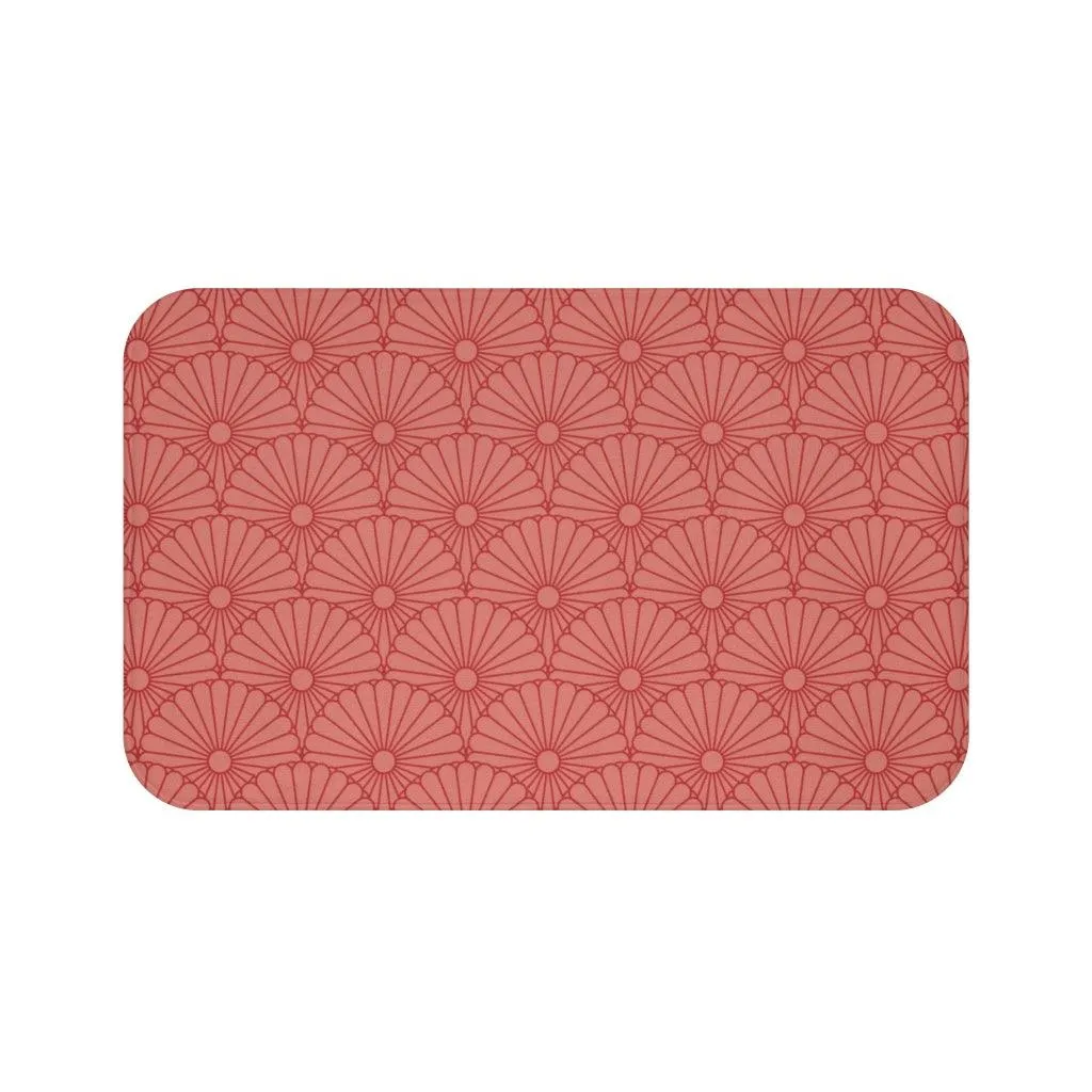 Autumn Floral Cascade Bath Mat