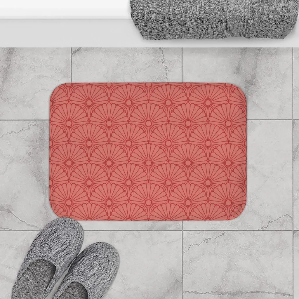 Autumn Floral Cascade Bath Mat