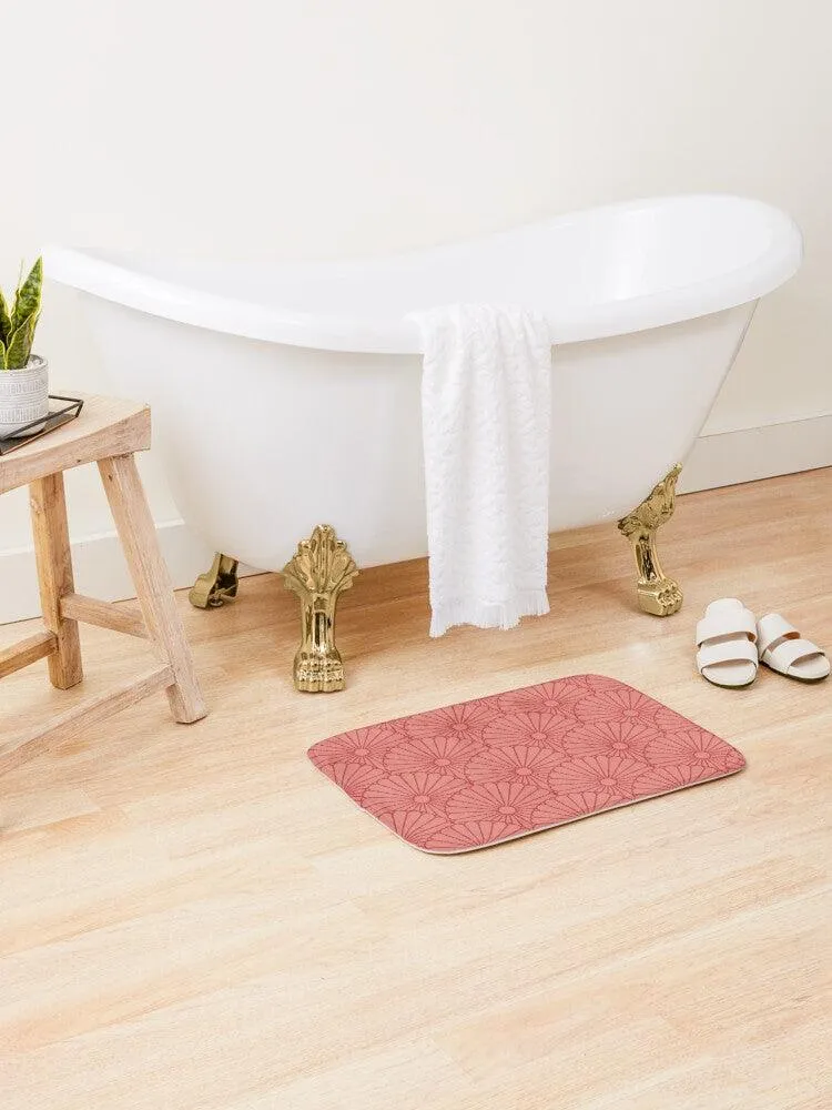 Autumn Floral Cascade Bath Mat