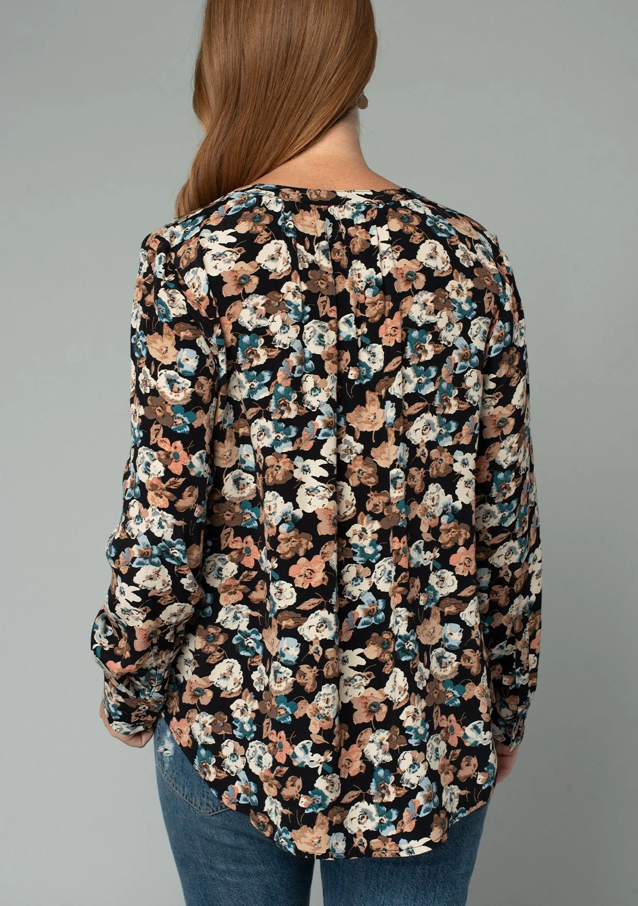Autumn Floral Top