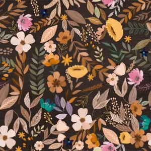 Autumn Friends, Autumn Evening in Dark Brown