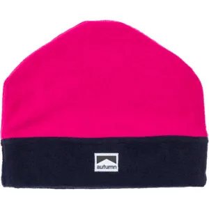 Autumn MTN Goat Beanie Navy Pink