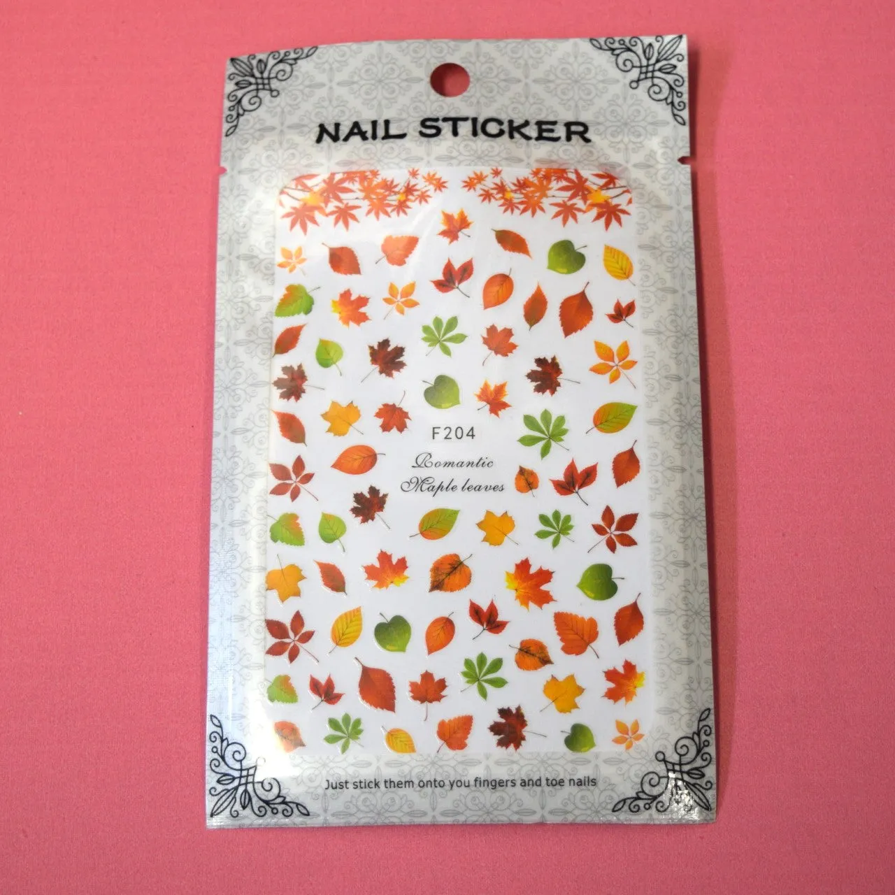 AUTUMN NAIL DECALS