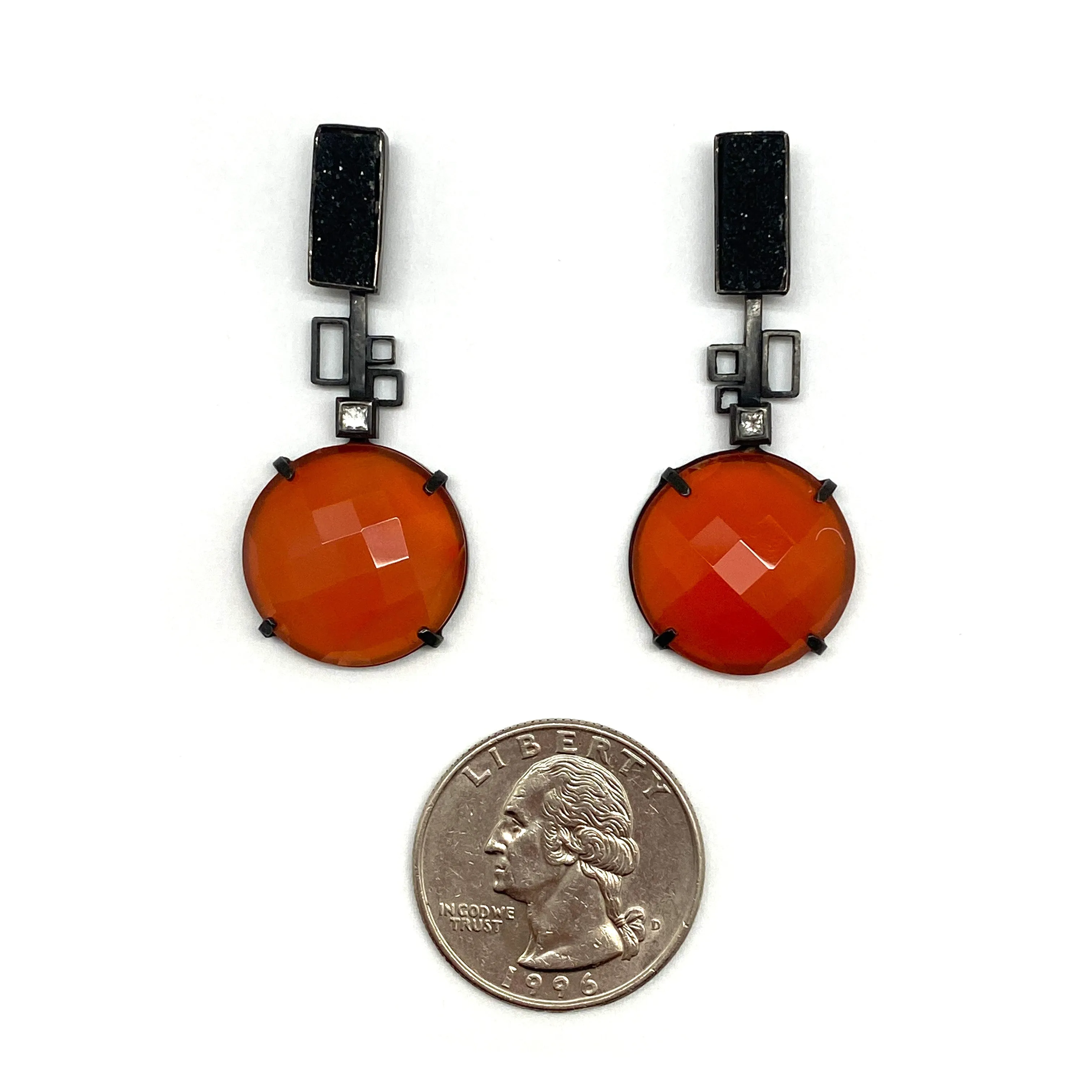 Autumn Pixel Earrings
